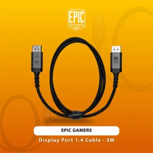 EPIC GAMERS DISPLAYPORT 1.4 CABLE 3M - VIDEO CABLE