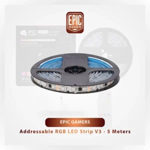 EPIC GAMERS ADDRESSABLE RGB LED STRIP V3 5M