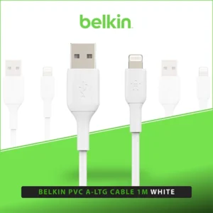 BELKIN PVC A-LTG CABLE 1M WHITE