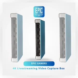 EPIC GAMERS 4K LIVESTREAMING VIDEO CAPTURE BOX