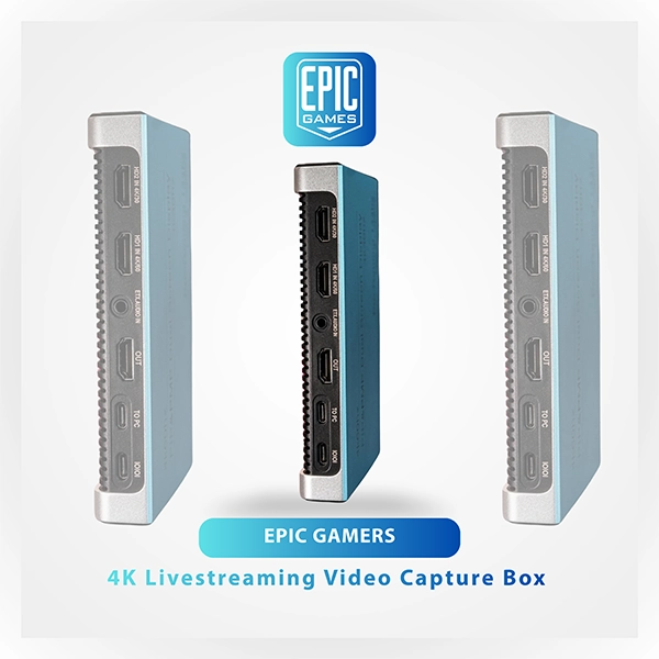 EPIC GAMERS 4K LIVESTREAMING VIDEO CAPTURE BOX