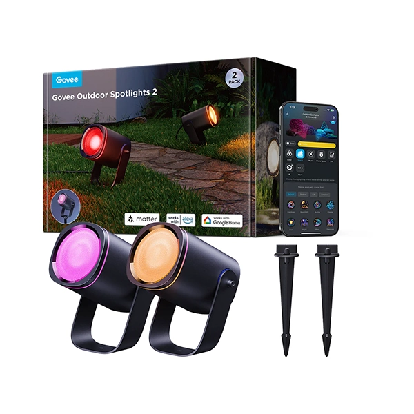 GOVEE OUTDOOR SPOTLIGHTS 2 - Image 2