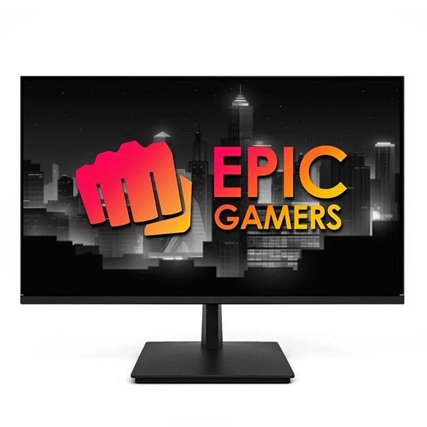 EPIC GAMERS 27" FHD 75HZ VA FLAT CLASSIC SERIES MONITOR – BLACK - Image 2