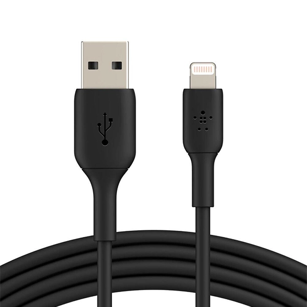 BELKIN PVC.A/LTG CABLE 1M BLACK - Image 2