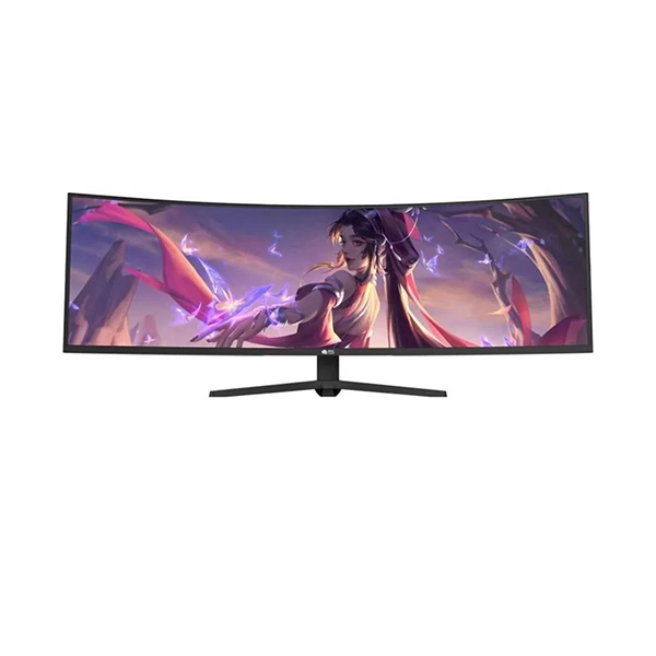 EPIC GAMERS 49" VA UWQHD 144HZ APEX RGB CURVED GAMING MONITOR – BLACK - Image 2