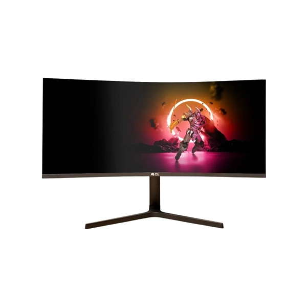 EPIC GAMERS 34" 165HZ VA WQHD TITAN CURVED RGB GAMING MONITOR – BLACK - Image 2