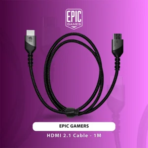 EPIC GAMERS HDMI 2.1 CABLE 1M-HIGH SPEED HDMI CABLE