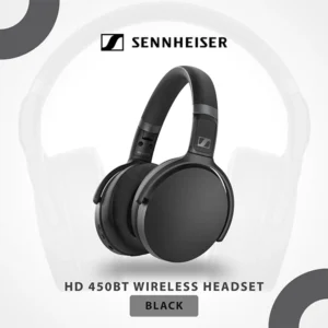 SENNHEISER HD 450BT WIRELESS HEADSET BLACK