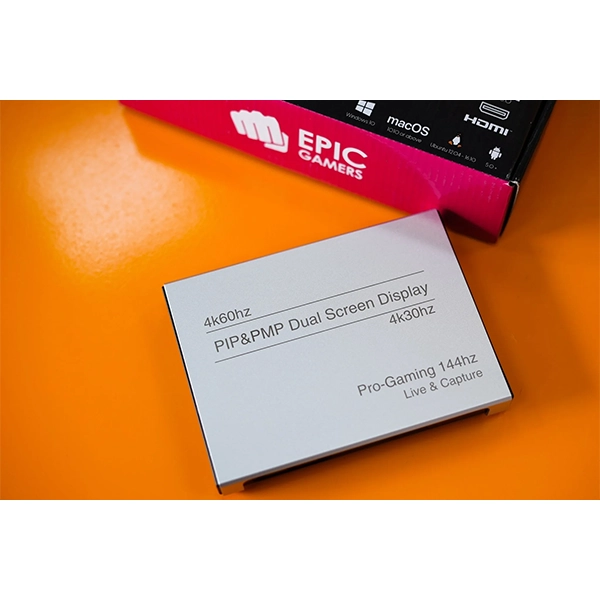EPIC GAMERS 4K LIVESTREAMING VIDEO CAPTURE BOX - Image 5
