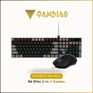 GAMDIAS HERMES E6 ELITE 2-IN-1 GAMING KEYBOARD & MOUSE COMBO