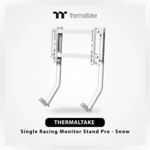 THERMALTAKE SINGLE RACING MONITOR STAND PRO – SNOW