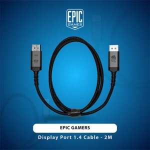 EPIC GAMERS DISPLAYPORT 1.4 CABLE 2M - VIDEO CABLE