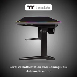 THERMALTAKE LEVEL 20 BATTLESTATION RGB GAMING DESK – AUTOMATIC MOTOR