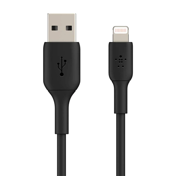 BELKIN PVC.A/LTG CABLE 1M BLACK - Image 3