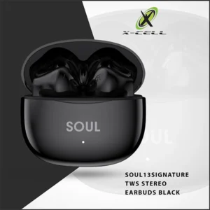 XCELL SOUL 13SIGNATURE TWS STEREO EARBUDS BLACK