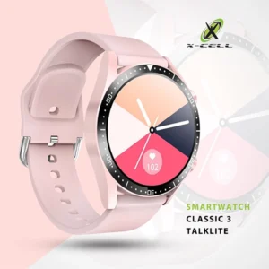 XCELL CLASSIC3 TALK LITE SMARTWATCH PINK FRAME PINK STRAP
