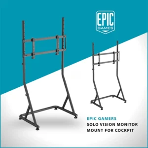 EPIC GAMERS SOLO VISION MONITOR MOUNT FOR COCKPIT BLACK