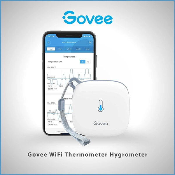GOVEE WIFI THERMOMETER HYGROMETER SMART SENSOR
