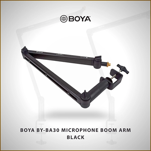 BOYA BY-BA30 MICROPHONE BOOM ARM BLACK