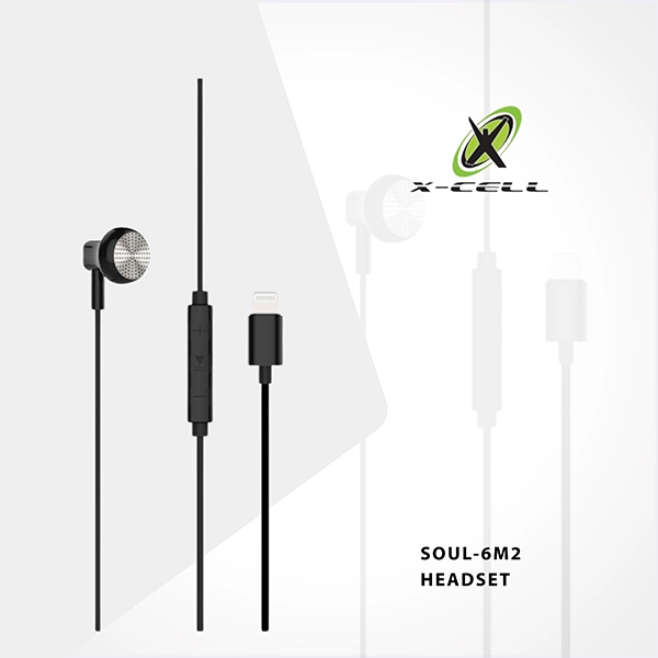 XCELL XL-SOUL-6M2 WIRED HEADSET BLACK