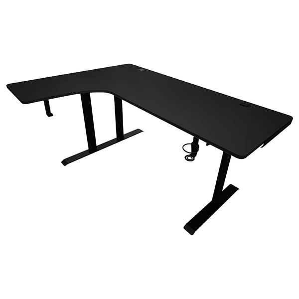 EPIC GAMER PRO V3 GAMING CORNER TABLE RGB BLACK - Image 3