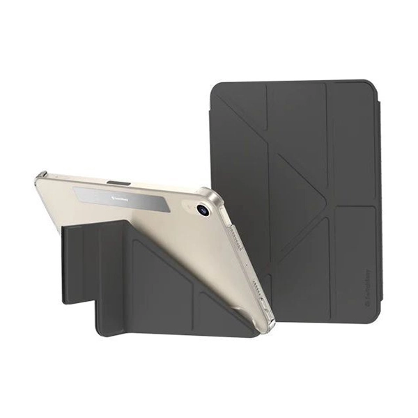 SWITCHEASY ORIGAMI NUDE FOLIO CASE W/PENCIL HOLDER FOR 2021 IPAD MINI 8.3" – BLACK - Image 3