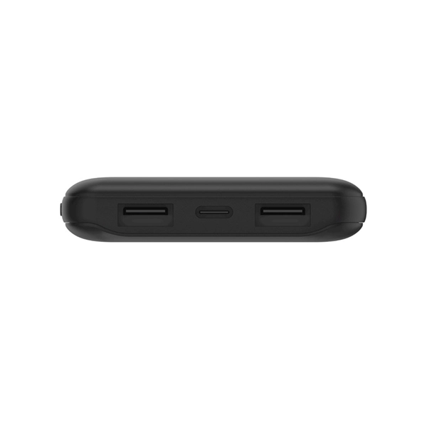 BELKIN BOOSTCHARGE 3-PORT 10K POWER BANK WITH USB-C 15W DUAL USB-A BLACK - Image 4