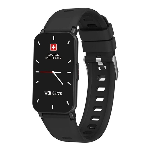 SM SMARTBAND - COLOR DISPLAY, HEART RATE MONITOR, BLACK FRAME / BLACK SILICONE STRAP - Image 4