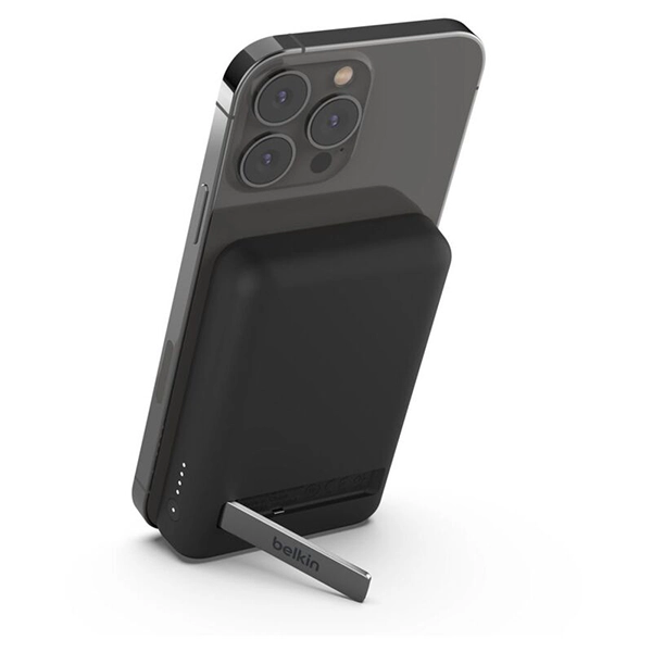 BELKIN BOOSTCHARGE MAGNETIC WIRELESS POWER BANK 5K WITH STAND IPHONE 14/13/12 - Image 5