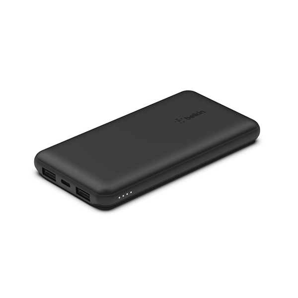 BELKIN BOOSTCHARGE 3-PORT 10K POWER BANK WITH USB-C 15W DUAL USB-A BLACK - Image 5