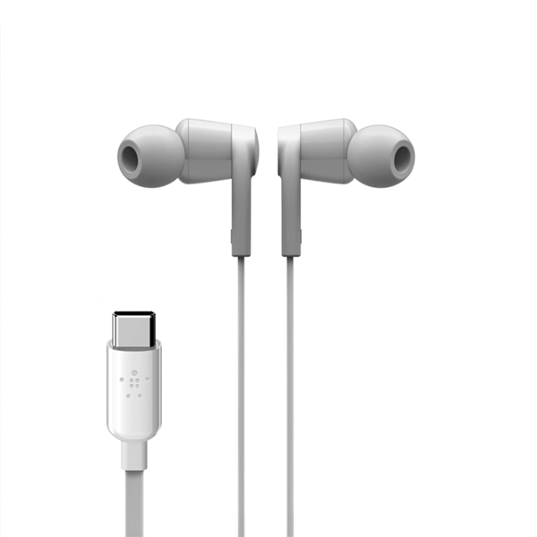 BELKIN HEADPHONES USB-C CONNECTOR WHITE - Image 6