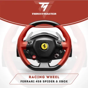 THRUSTMASTER FERRARI 458 SPIDER RACING WHEEL OFFICIAL LICENSED