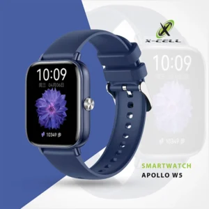 XCELL SMARTWATCH BLUE FRAME BLUE SILICONE STRAP