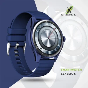 XCELL CLASSIC6 SMARTWATCH BLUE FRAME BLUE STRAP