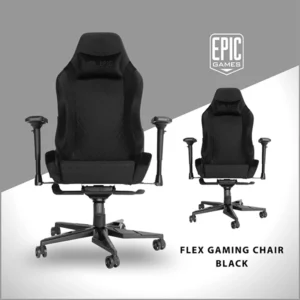 EPIC GAMERS FLEX GAMING CHAIR BLACK