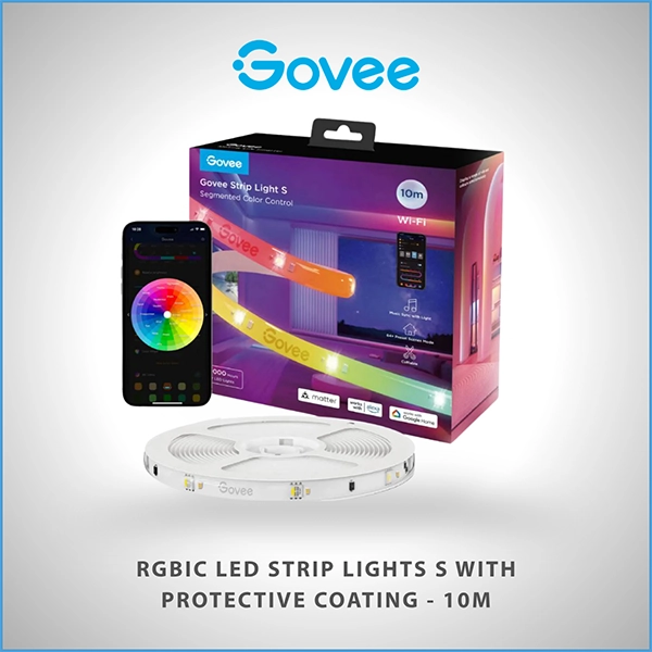 GOVEE RGBIC LED STRIP LIGHTS S 10M WIFI BLUETOOTH