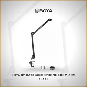 BOYA BY-BA20 SPRING LOADED MICROPHONE ARM BLACK