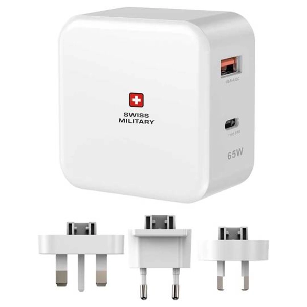 SWISS MILITARY POWER STATION PD AC-CHARGER 65W WHITE - Image 3