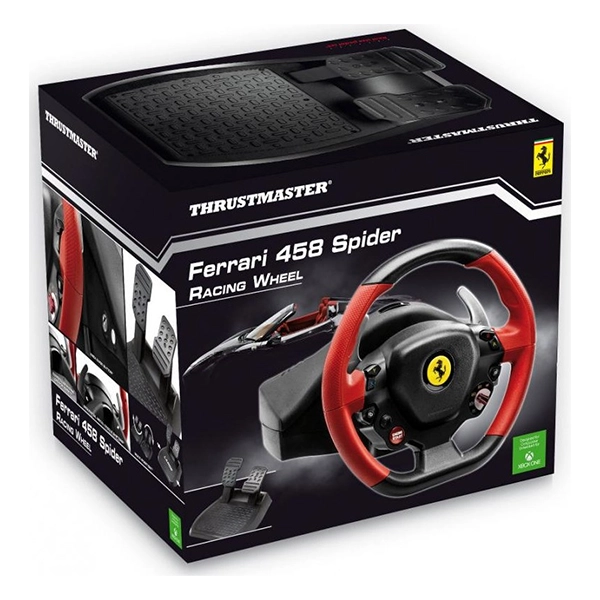 THRUSTMASTER FERRARI 458 SPIDER RACING WHEEL OFFICIAL LICENSED - Image 4