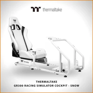 THERMALTAKE GR300 RACING SIMULATOR COCKPIT SNOW