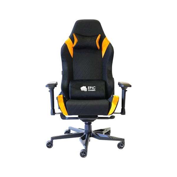 EPIC GAMERS FLEX GAMING CHAIR BLACK/ORANGE ZN-01 - Image 2