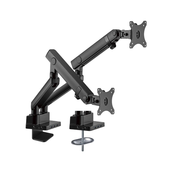 EPIC GAMERS STEALTH DUAL MONITOR ARM WITH DOCKING STATION - Image 2