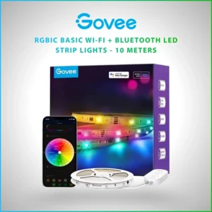 GOVEE RGBIC WIFI BLUETOOTH LED STRIP LIGHTS 10M