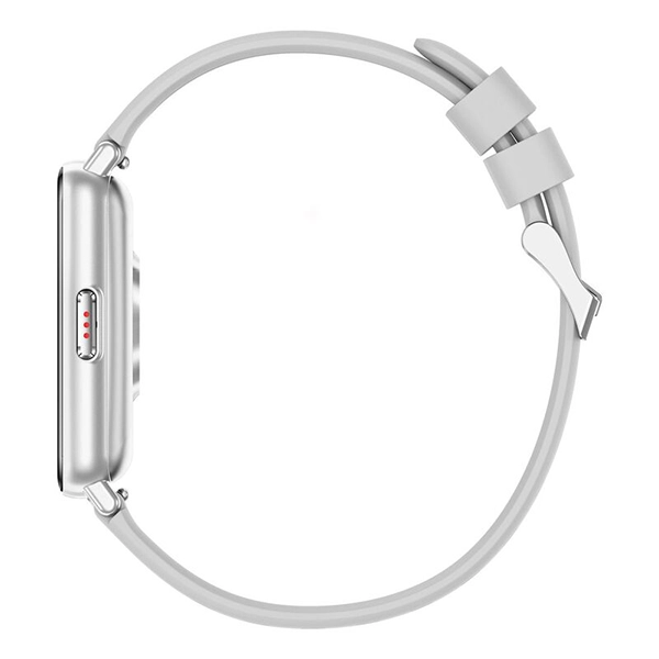 SM SMARTBAND COLOR DISPLAY HEART RATE MONITOR – GREY FRAME / GREY SILICONE STRAP - Image 5