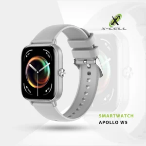 XCELL SMARTWATCH GREY FRAME GREY SILICONE STRAP