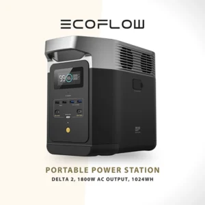 ECOFLOW DELTA 2 PORTABLE POWER STATION 1800W 1024WH EXPANDABLE