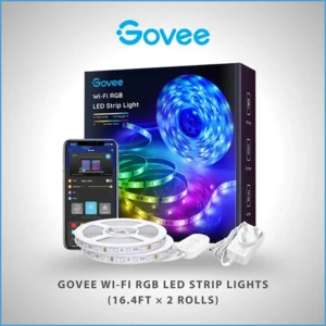 GOVEE WIFI RGB LED STRIP LIGHTS 16.4FT X2 ROLLS