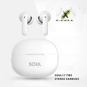 XCELL SOUL17 TWS STEREO EARBUDS WHITE