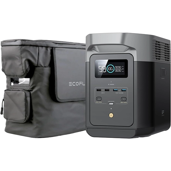 ECOFLOW DELTA 2 PORTABLE POWER STATION 1800W 1024WH EXPANDABLE - Image 3