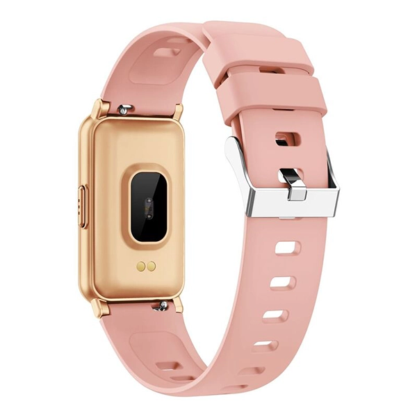 SM SMARTBAND COLOR DISPLAY HEART RATE MONITOR – PINK FRAME / PINK SILICONE STRAP - Image 5